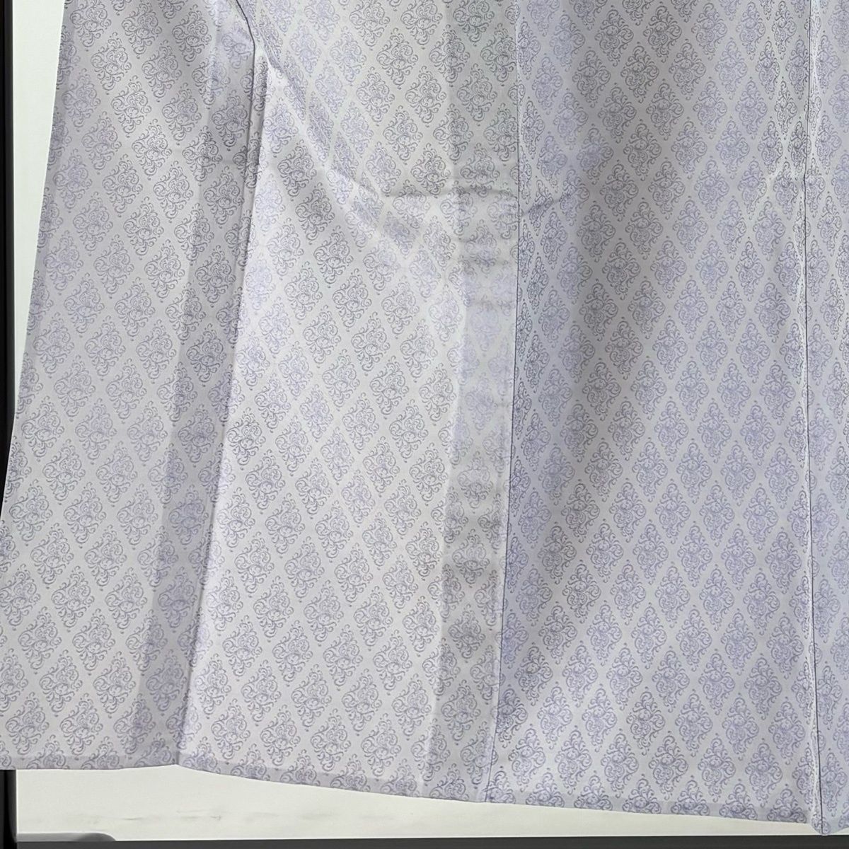 【美品】 付下げ 身丈151.5cm 裄丈63cm S 単衣 菱 幾何学 薄紫 正絹 逸品 【中古】 【美品】 付下げ 身丈151.5cm 裄丈63cm S 単衣 菱 幾何学 薄紫 正絹 逸品 【中古】