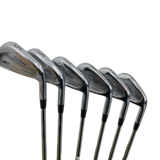 【中古】 タイトリスト Titleist CB 716 6S アイアンセット IR 純正特注シャフト (フレックスX) メンズ 男性用 右利き 右用 Cランク ゴルフクラブ