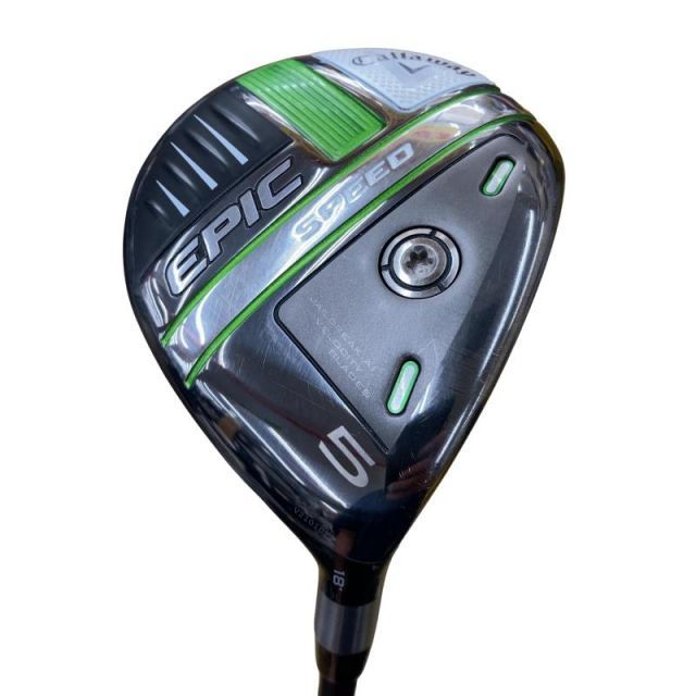 【中古】 キャロウェイ EPIC SPEED 5W フェアウェイウッド FW Diamana 50 for CW(2021 EPIC FW) (フレックスS) メンズ 男性用 右利き 右用 Dランク ゴルフクラブ