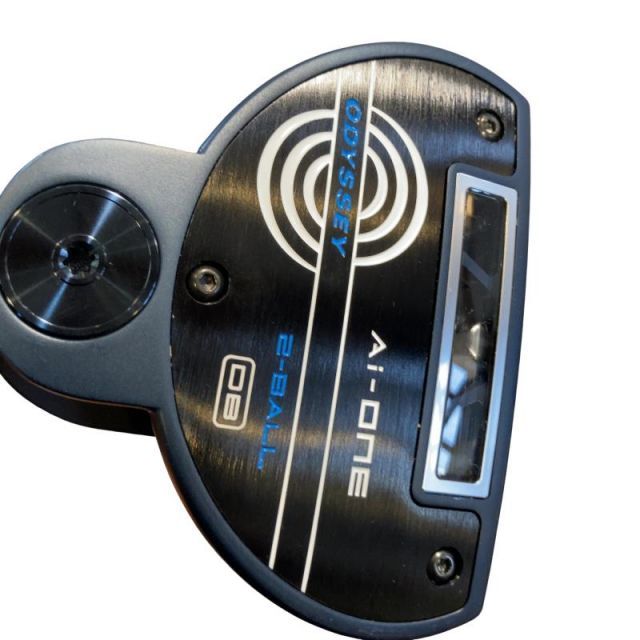 【中古】 オデッセイ Ai-ONE 2-BALL DB 34インチ パター PT STROKE LAB 90 スチール (フレックスその他) メンズ 男性用 右利き 右用 Cランク ゴルフクラブ