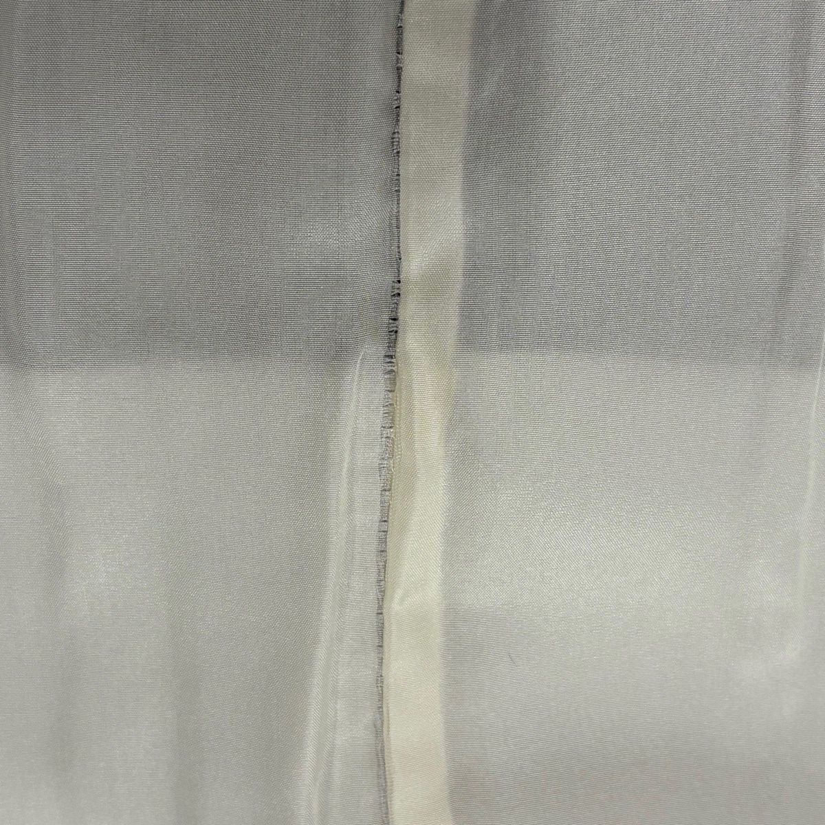 付下げ 身丈157cm 裄丈69.5cm L 袷 辻が花 青海波 金銀彩 黒 正絹 名品 【中古】