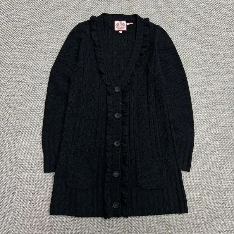 JUICY COUTURE ジューシークチュール フリル ニット カーディガン v4336