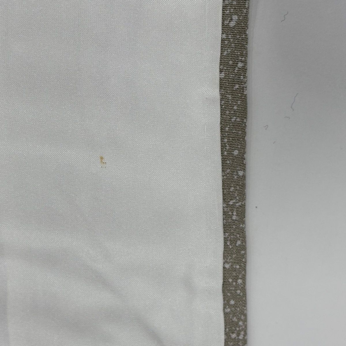 【美品】 付下げ 身丈159cm 裄丈62.5cm S 袷 枝花 ぼかし 灰緑 正絹 秀品 【中古】