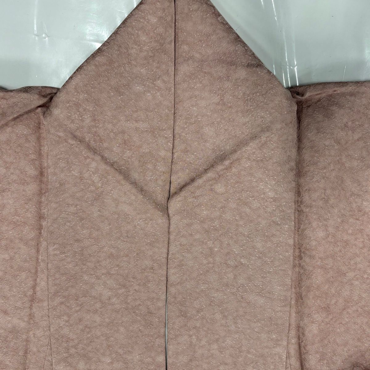 【美品】 付下げ 身丈158.5cm 裄丈66.5cm M 袷 やまと 地紋 ぼかし 薄紫 正絹 秀品 【中古】