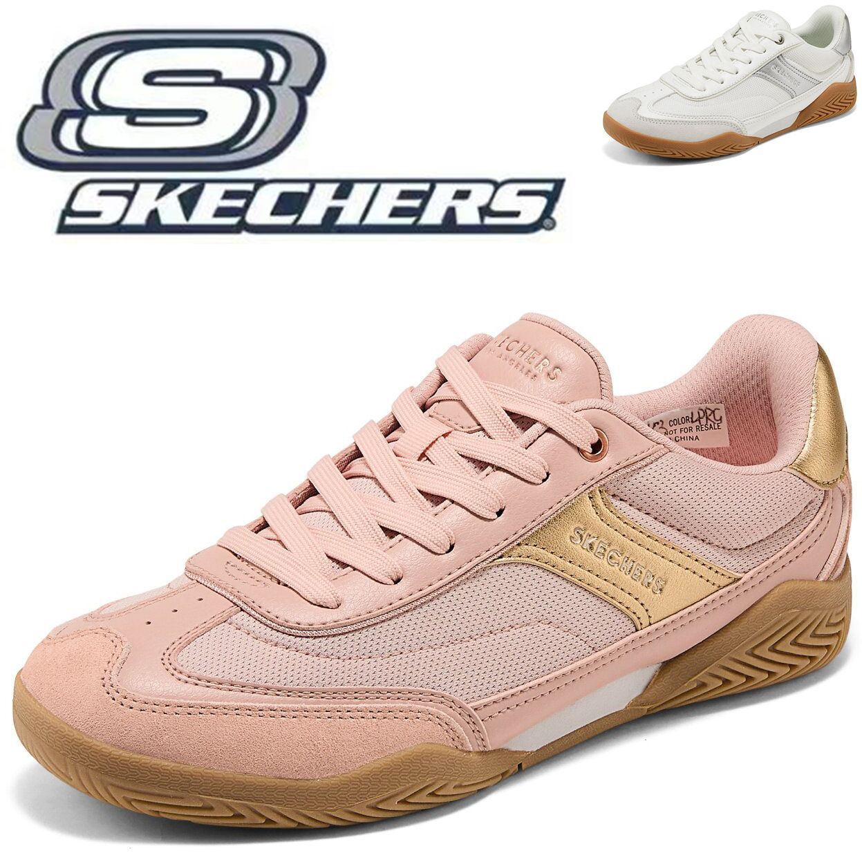 新品 箱あり Skechers モダンコンフォート コートスニーカー レディース 足が疲れにくい 軽量 滑りにくい 幅広 50代 母の日 ギフト 大きいサイズ きれいめ 190153
