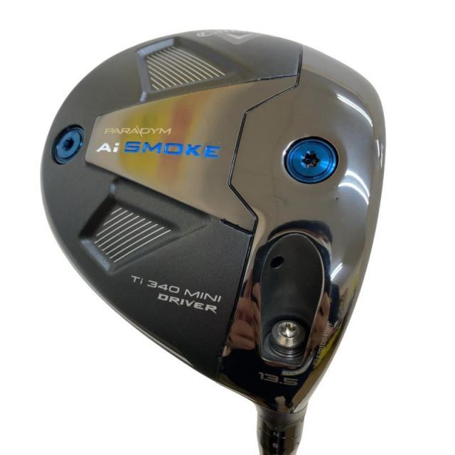【中古】 キャロウェイ PARADYM Ai SMOKE Ti 340 MINI 13.5° ドライバー DR TENSEI 60 for CW(Ai SMOKE DR) (フレックスS) メンズ 男性用 右利き 右用 Cランク ゴルフクラブ