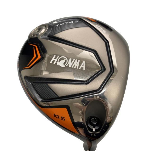 【中古】 本間ゴルフ TOUR WORLD TW747 455 10.5° ドライバー DR 純正特注シャフト (フレックスS) メンズ 男性用 右利き 右用 Cランク ゴルフクラブ 8,372円