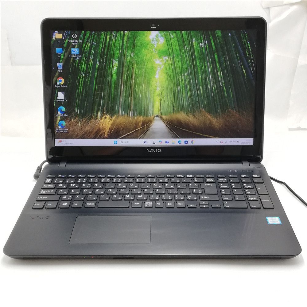 激安 Wi-Fi有 ソニー 中古ノートパソコン SONY VJS151C11N Core i5 6300HQ 8GB 128G 高速SSD DVDマルチ 無線LAN カメラ Windows11 Office済