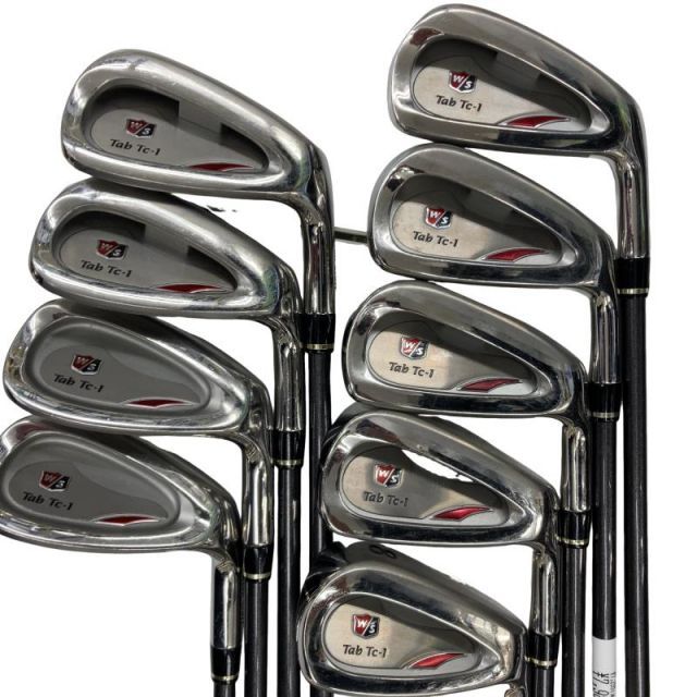 【中古】 ウィルソン Wilson staff Tab Tc-1 8S アイアンセット IR NFV2-Type DI (フレックスR) メンズ 男性用 右利き 右用 Cランク ゴルフクラブ