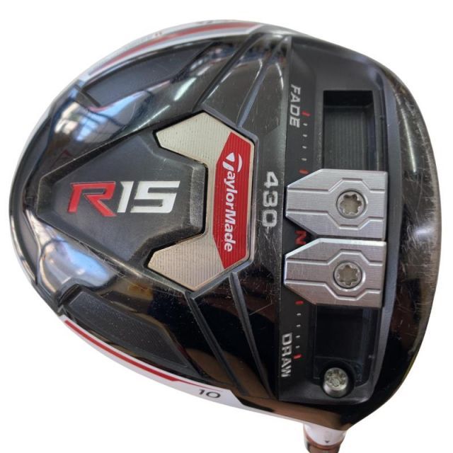 【中古】 テーラーメイド R15 430 10° ドライバー DR Speeder 661 EVOLUTION (フレックスS) メンズ 男性用 右利き 右用 Cランク ゴルフクラブ