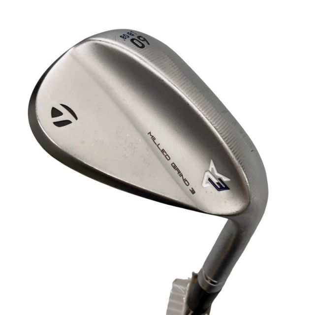 【中古】 テーラーメイド Taylor Made MILLED GRIND 3 60°/08° ウェッジ WG NS PRO MODUS3 TOUR105 (フレックスS) メンズ 男性用 右利き 右用 Dランク ゴルフクラブ