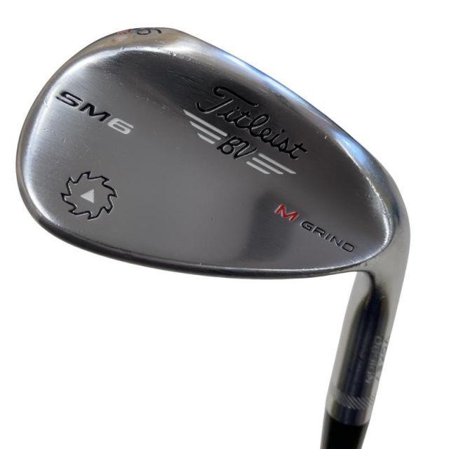 【中古】 タイトリスト VOKEY SPIN MILLED SM6 ツアークロム 56°/08°M ウェッジ WG Dynamic Gold (フレックスS) メンズ 男性用 右利き 右用 Cランク ゴルフクラブ
