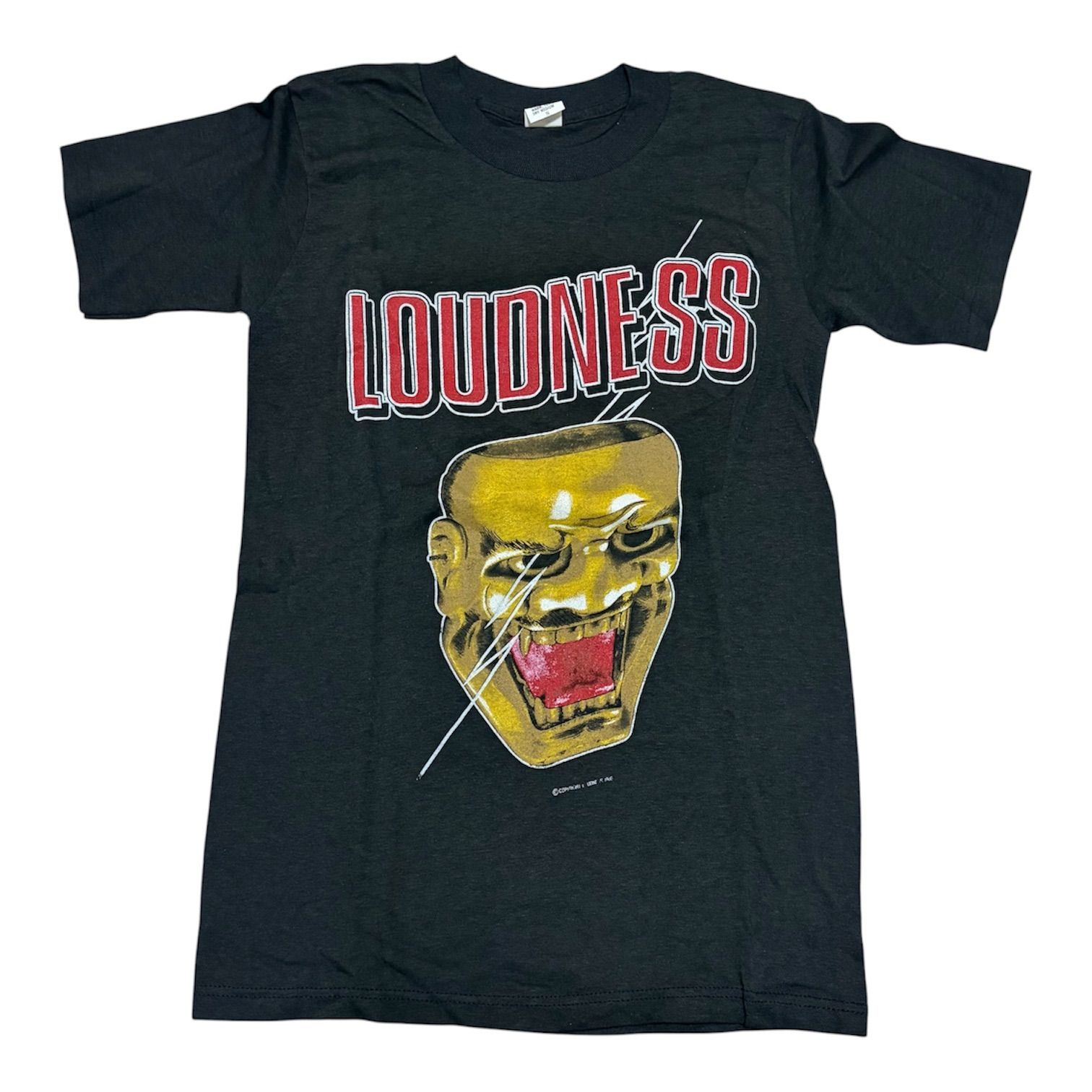 LOUDNESS 1986 80s Lightning Strikes ラウドネス Tシャツ S