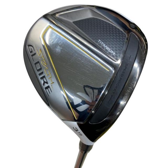 【中古】 テーラーメイド STEALTH GLOIRE 3W フェアウェイウッド FW リシャフト (フレックスその他) メンズ 男性用 右利き 右用 Cランク ゴルフクラブ
