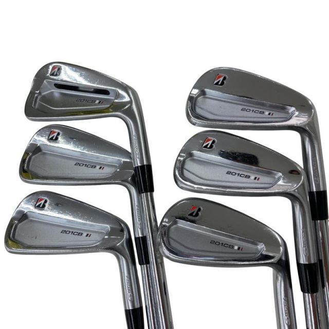 【中古】 ブリヂストン TOUR B 201CB 6S アイアンセット IR NS PRO MODUS3 TOUR105 (フレックスS) メンズ 男性用 右利き 右用 Cランク ゴルフクラブ