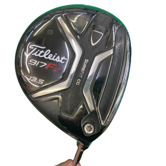 【中古】 タイトリスト 917 F2 13.5° フェアウェイウッド FW リシャフト (フレックスその他) メンズ 男性用 右利き 右用 Cランク ゴルフクラブ