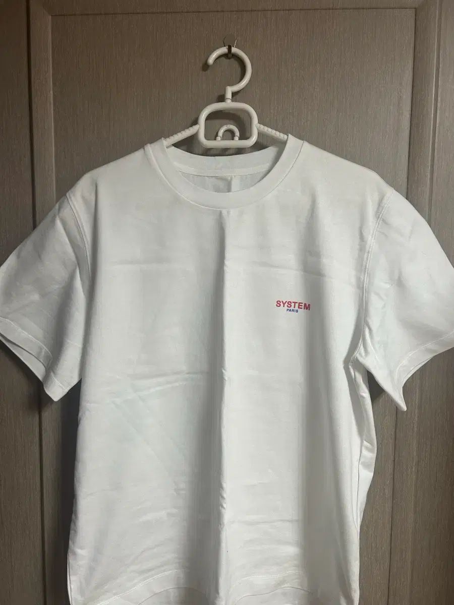 システム パリ 半袖 Tシャツ 白
