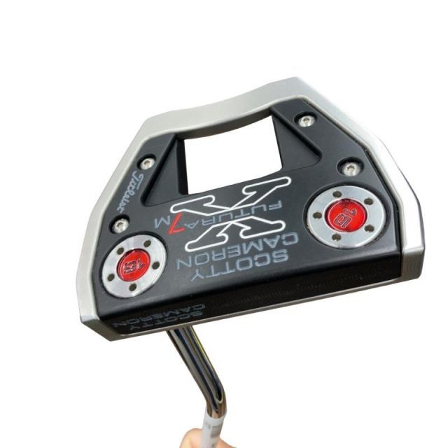 【中古】 タイトリスト SCOTTY CAMERON FUTURA 7M(2017) 34インチ パター PT スチール (フレックスその他) メンズ 男性用 右利き 右用 Dランク ゴルフクラブ