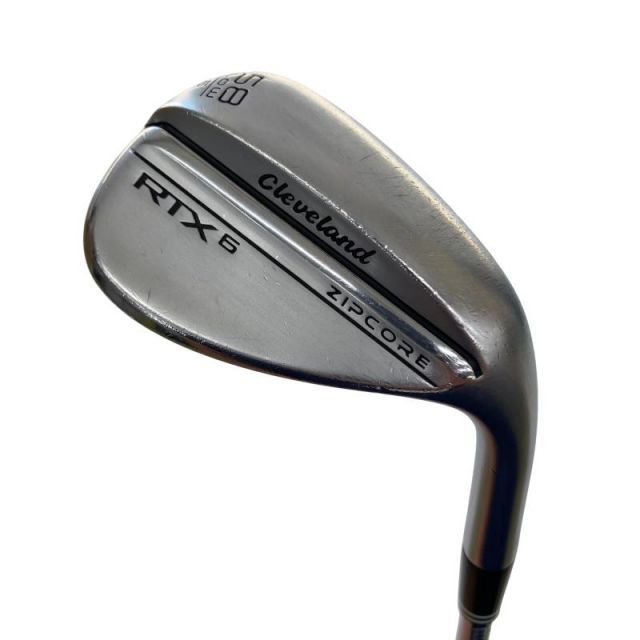 【中古】 クリーブランド Cleveland RTX-6 ZIPCORE ツアーサテン 58°/06° LOW ウェッジ WG Dynamic Gold (フレックスS) メンズ 男性用 右利き 右用 Cランク ゴルフクラブ