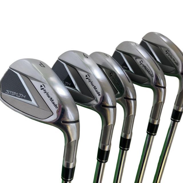 【中古】 テーラーメイド STEALTH 5S アイアンセット IR KBS MAX MT85 JP (フレックスS) メンズ 男性用 右利き 右用 Cランク ゴルフクラブ