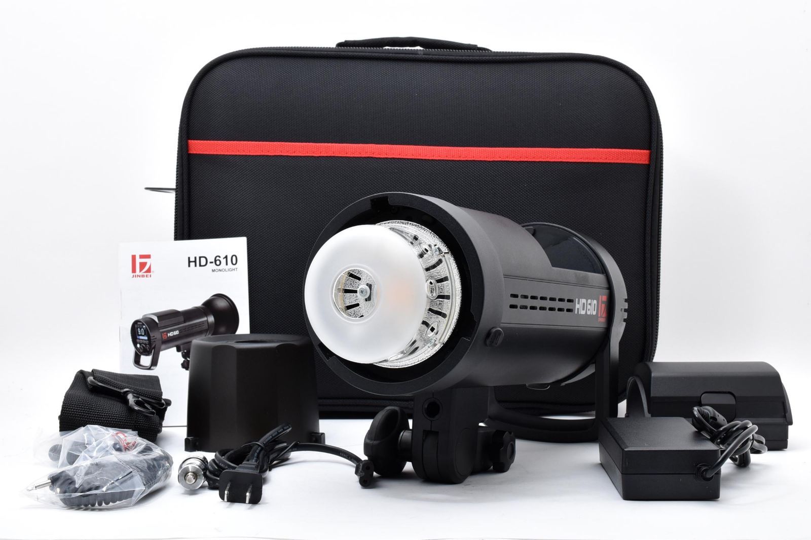 ★希少品★ オリンパス OLYMPUS JINBEI ジンベイ HD610 ストロボ フラッシュライト 《専用ケース付き》 #5167W0633