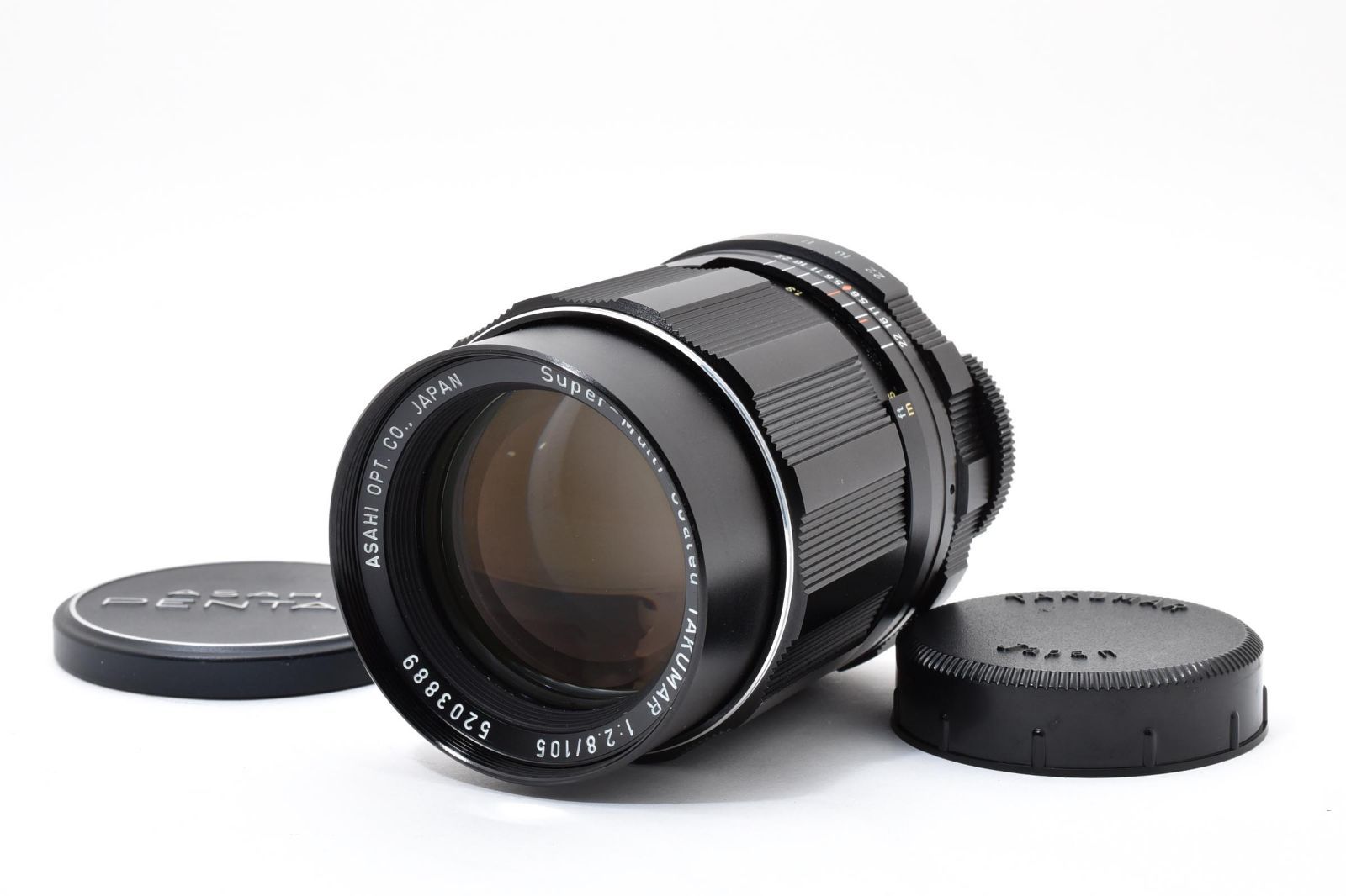 ★極上品★ ペンタックス PENTAX Super-Multi-Coated TAKUMAR 105mm F2.8 単焦点 中望遠レンズ M42マウント #5172W0672