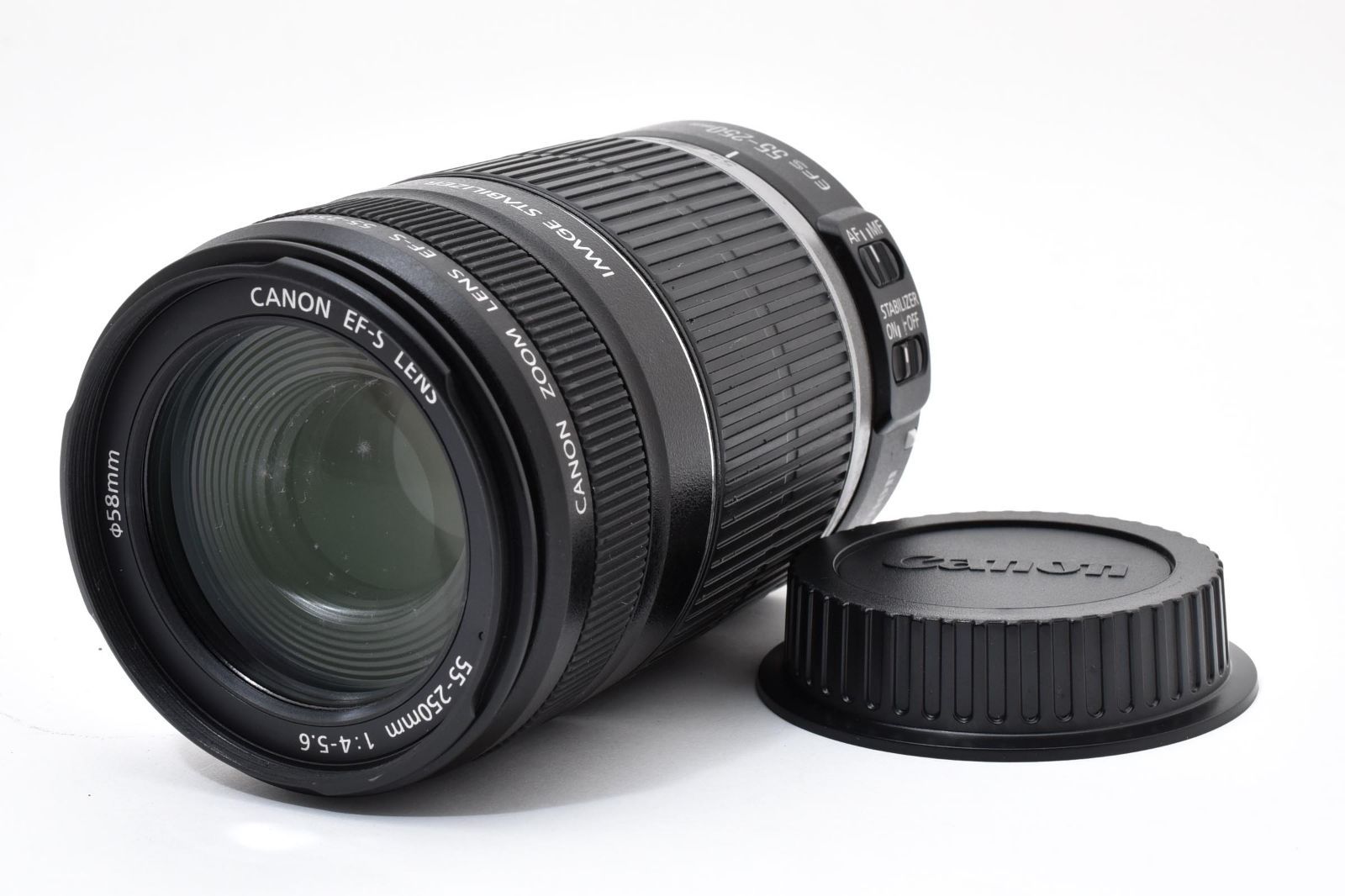 キヤノン CANON EF-S 55-250mm f4-5.6 IS EF-Sマウント #5195W0644
