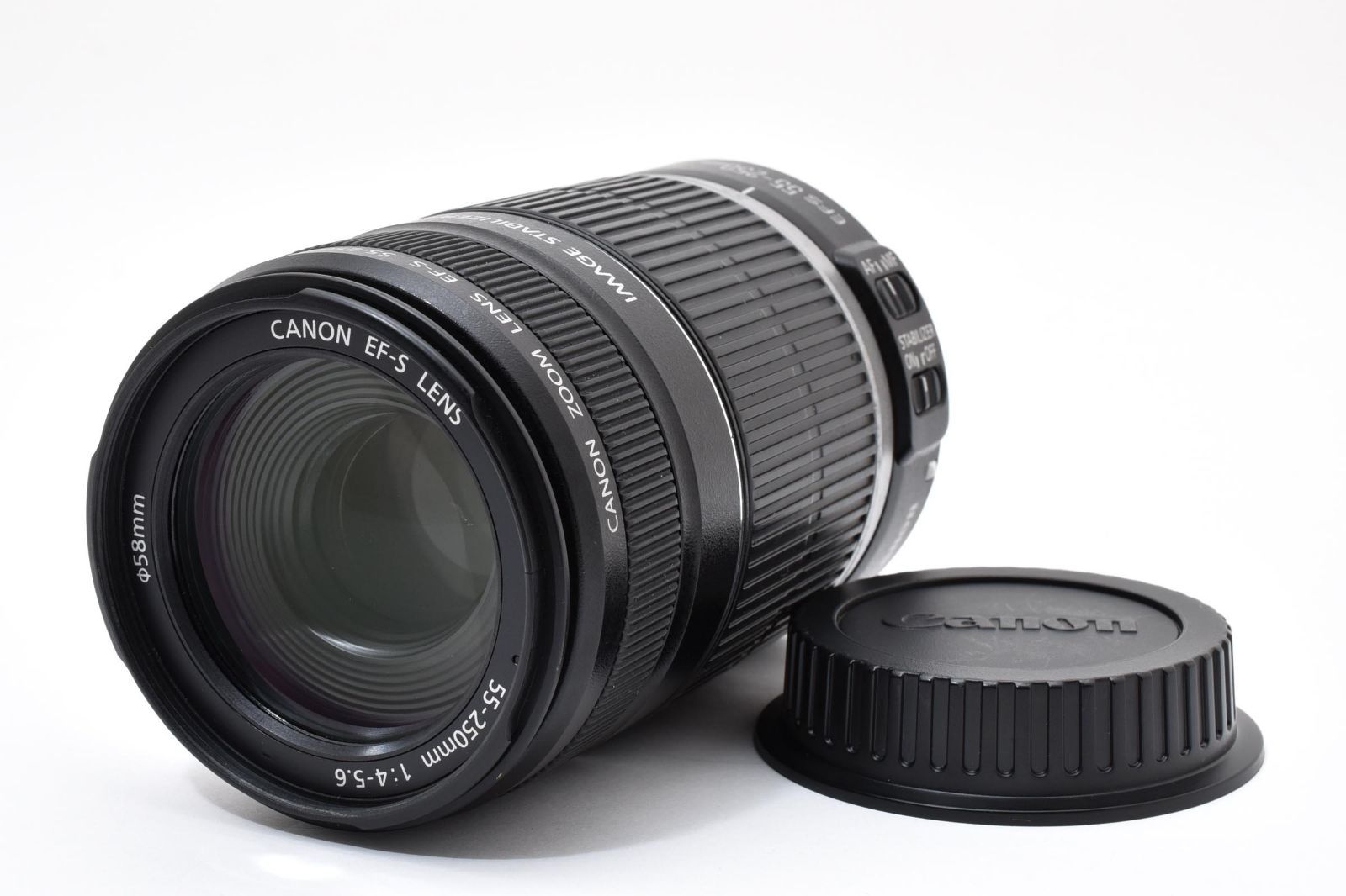 ★良品★ キヤノン CANON EF-S 55-250mm f4-5.6 IS EF-Sマウント #5191W0644