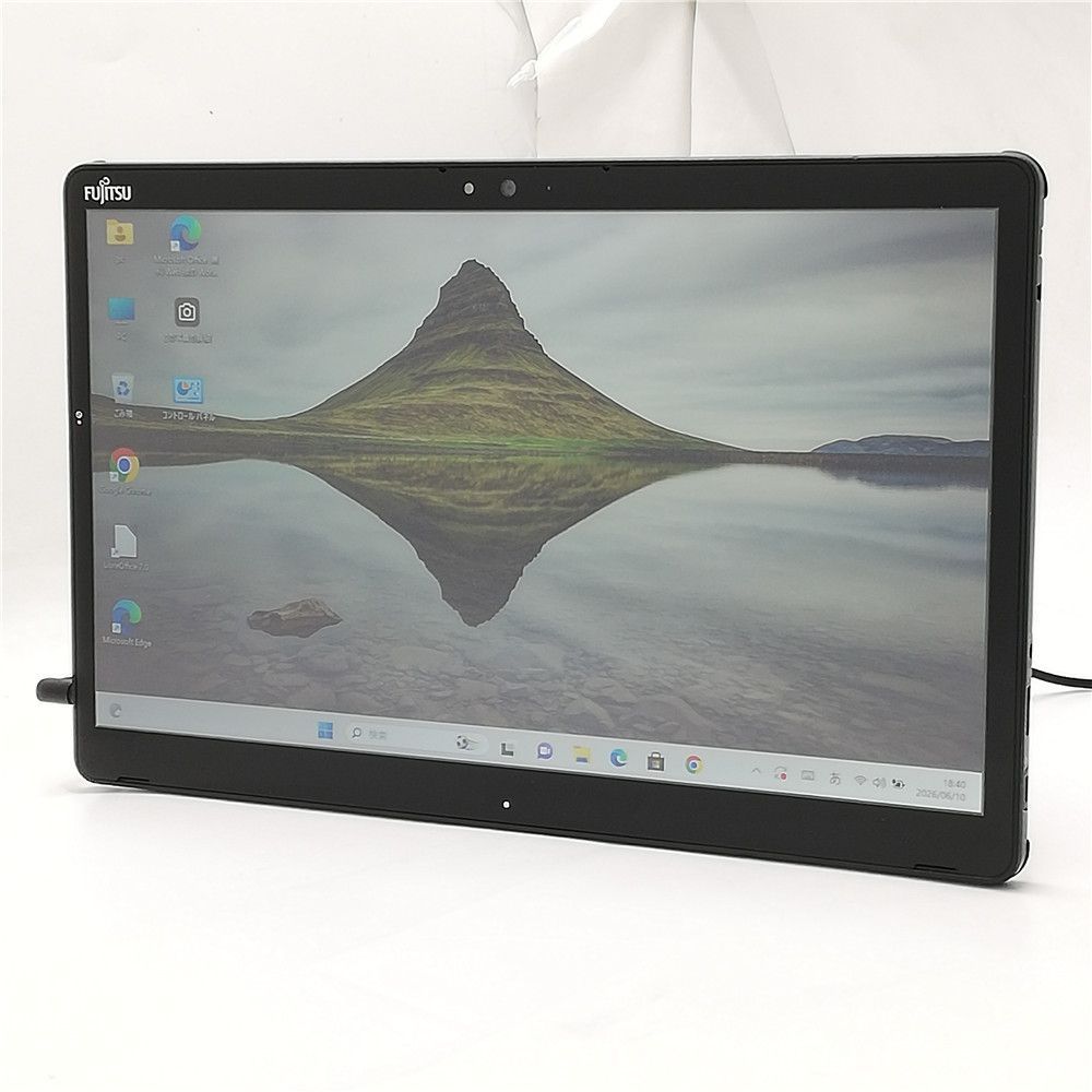 激安 Wi-Fi有 中古タブレット 富士通 Q738/SB Core i5 8350U 8GB 128GB 高速SSD 無線LAN Bluetooth webカメラ Windows11 Office済 即使用可