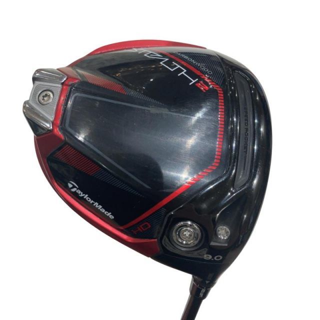 【中古】 テーラーメイド STEALTH2 HD 9° ドライバー DR TENSEI RED TM50(STEALTH DR) (フレックスS) メンズ 男性用 右利き 右用 Cランク ゴルフクラブ