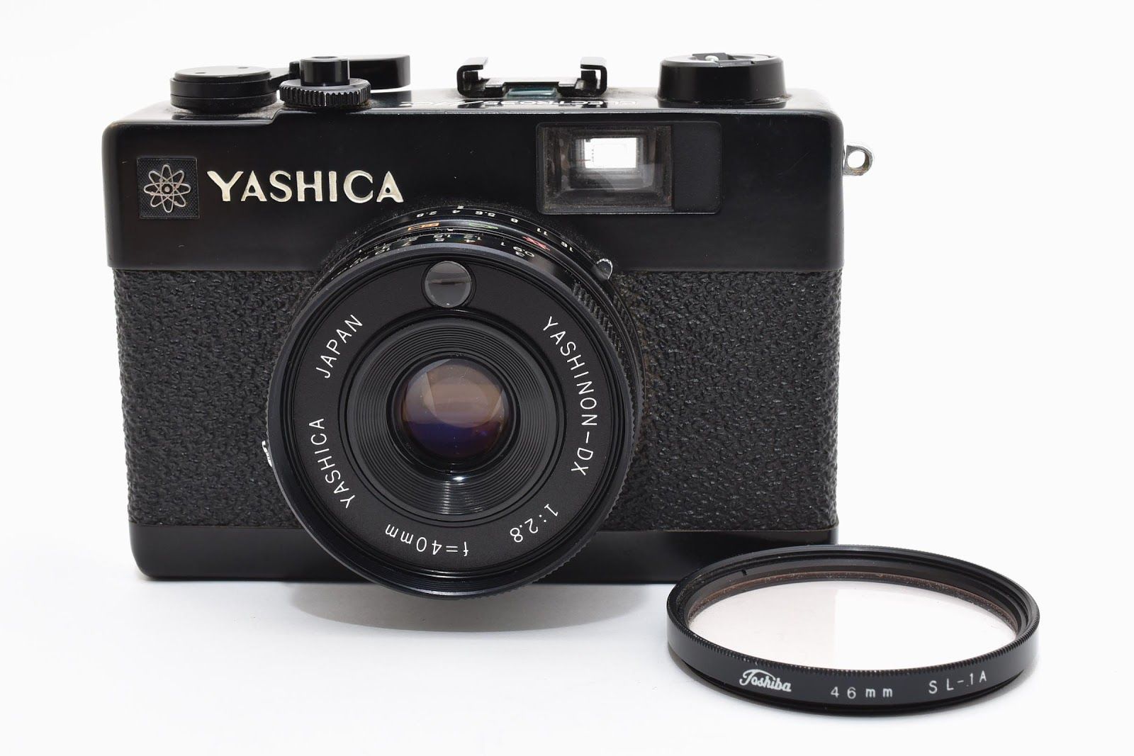 ★ ヤシカ YASHICA ELECTOR 35 MC ブラック コンパクトフィルムカメラ ★ #8592