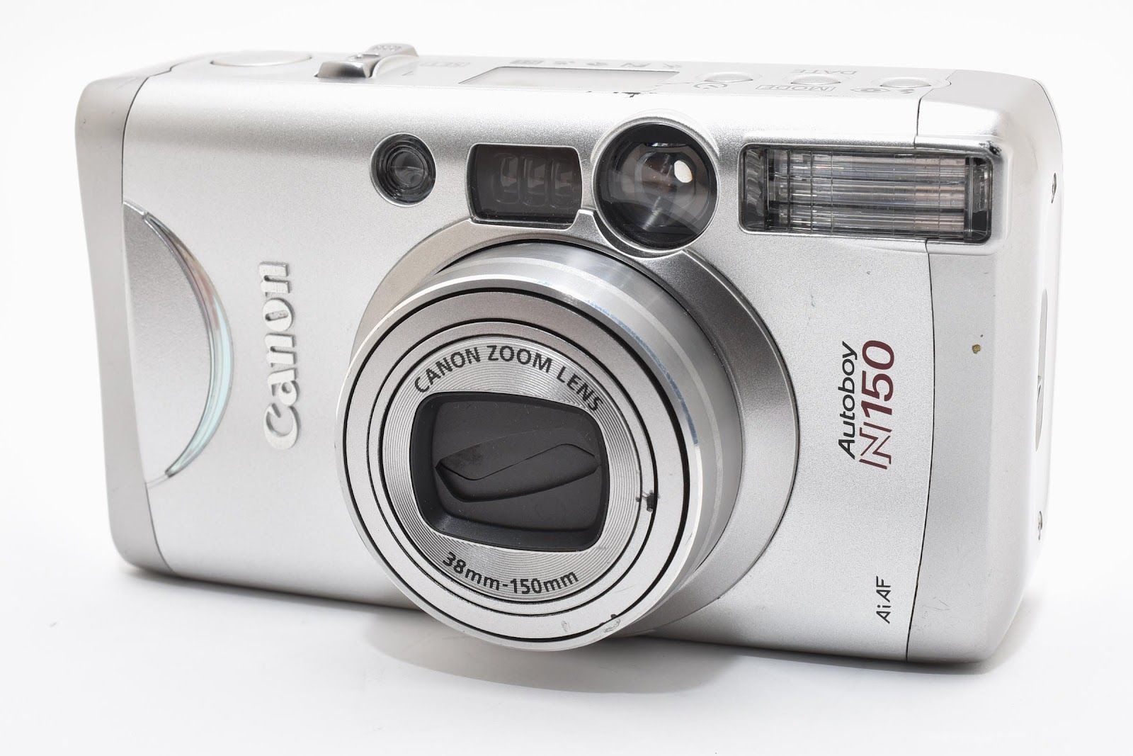 ★良品★ キャノン CANON AUTOBOY N150 コンパクトフィルムカメラ ファインダーゴミあり シャッターフラッシュOK ★ #8593