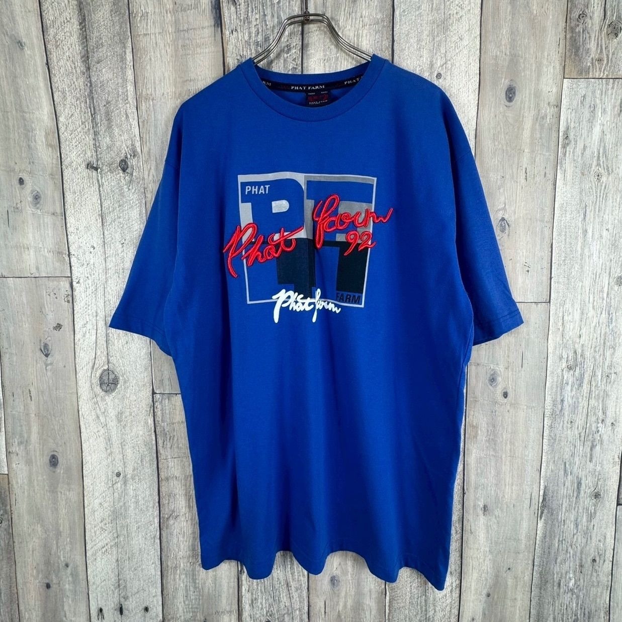 PHAT FARM ファットファーム B系　Tシャツまとめ売り6点 PHAT FARM ファットファーム ブルー 青 半袖 Tシャツ TEE - メルカリ