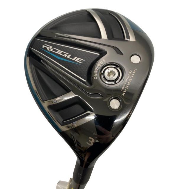 【中古】 キャロウェイ ROGUE SUBZERO 3W USA フェアウェイウッド FW リシャフト (フレックスその他) メンズ 男性用 右利き 右用 Cランク ゴルフクラブ