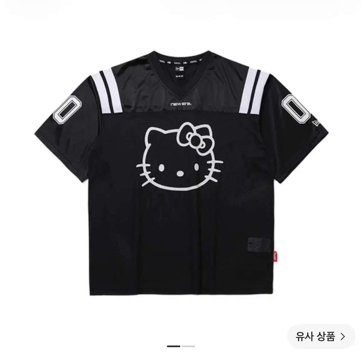 NEW ERA ハローキティ メッシュTシャツ ブラック