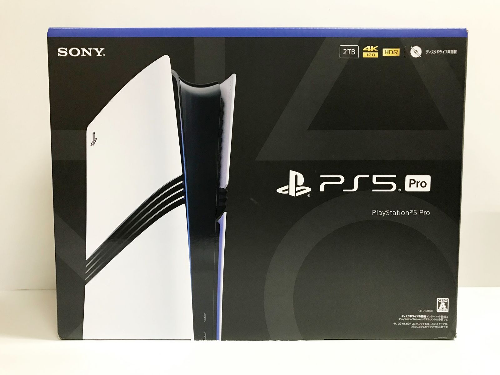 25.【中古/動確済】PlayStation5 Pro 本体 CFI-7100B01 ②【併売品】