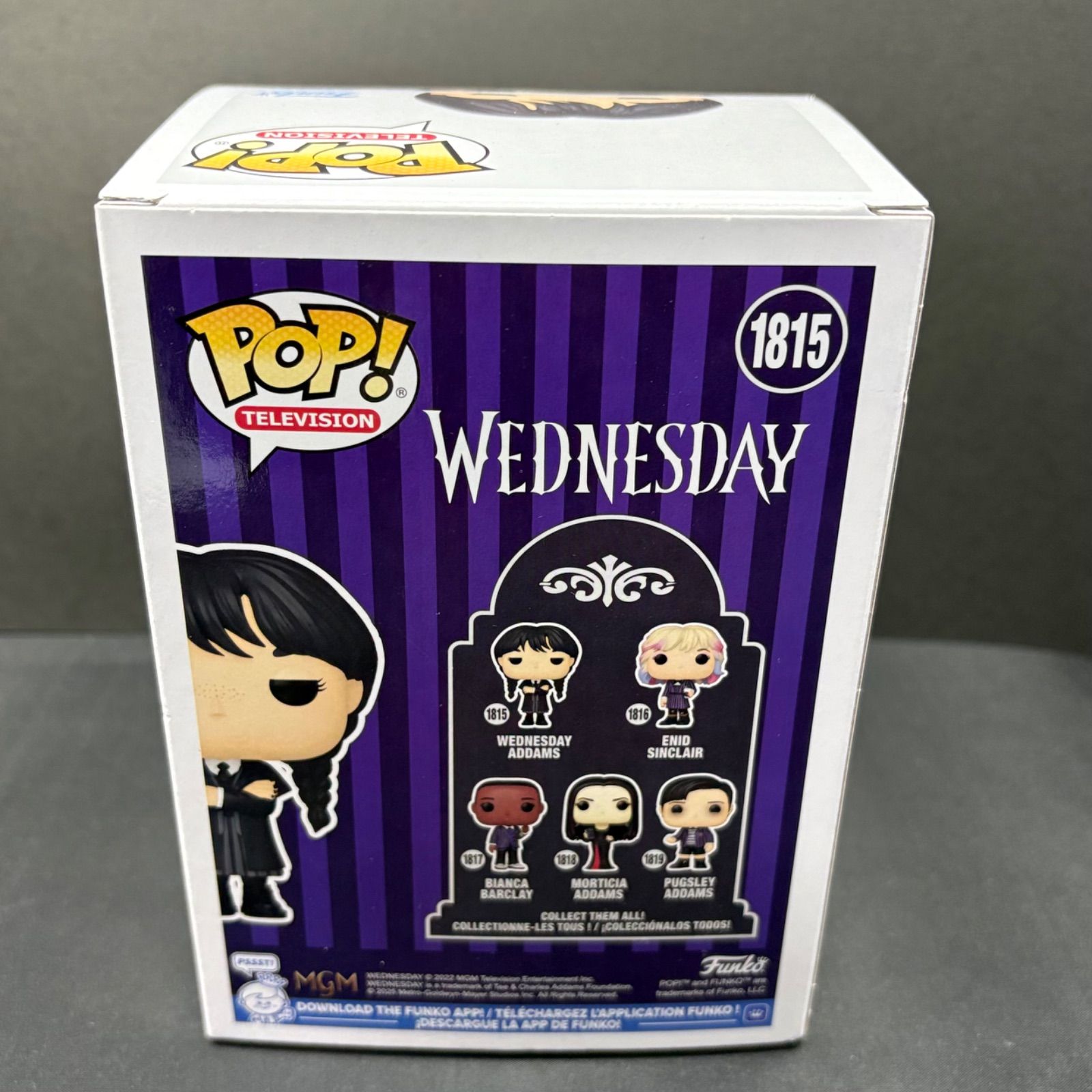 期間限定TIME SALE】Funko POP ウェンズデー アダムス 1815 希少 