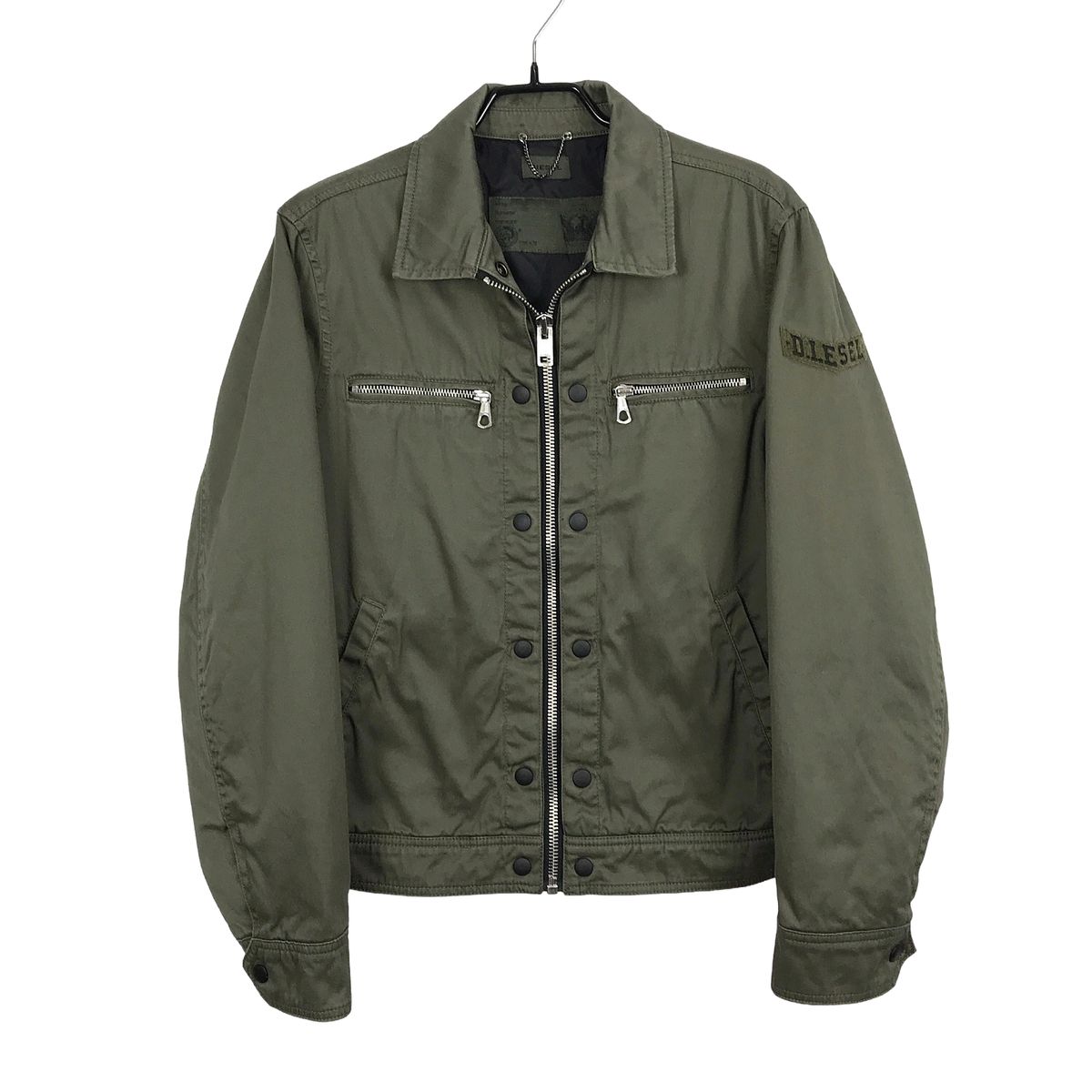 DIESEL ディーゼル ダブル ジッパー ジャケット メンズ S (90)