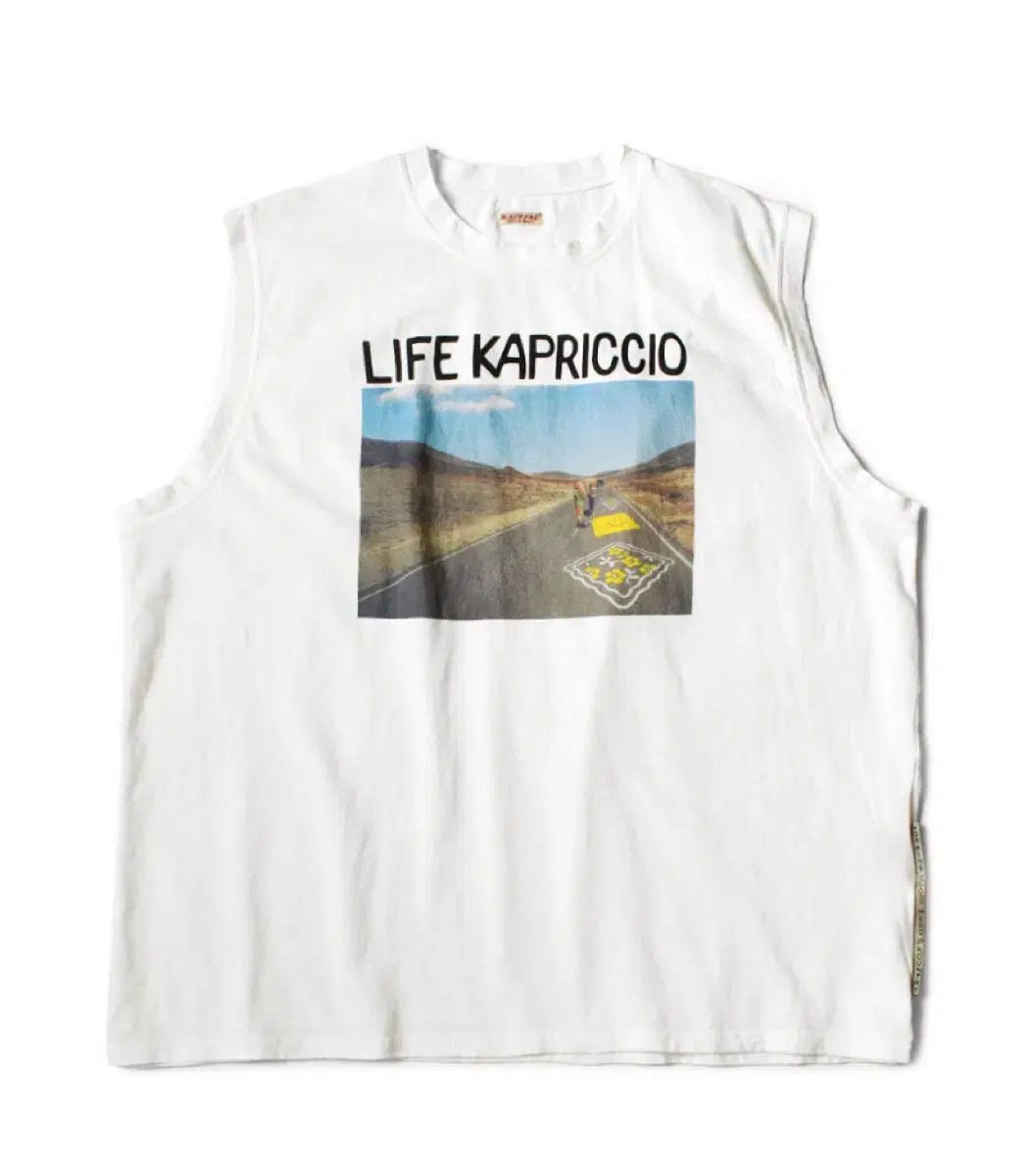 新品 KAPITAL キャピタル BIG Tシャツ LIFE KAPRICCIO ノースリーブ