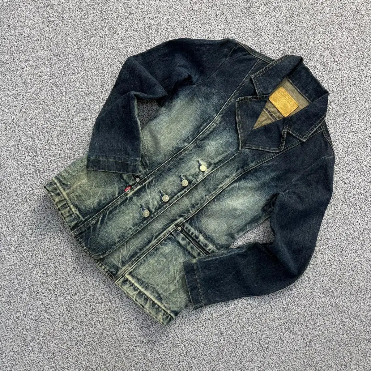 M リーバイス レディース デニム ジャケット 0610J2