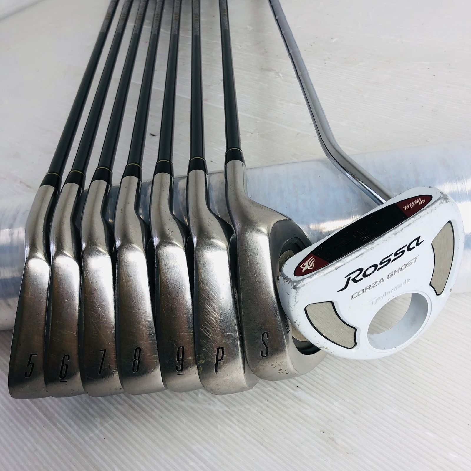 保証付】TaylorMade テーラーメイド R1 V STEEL ゴルフクラブ フル