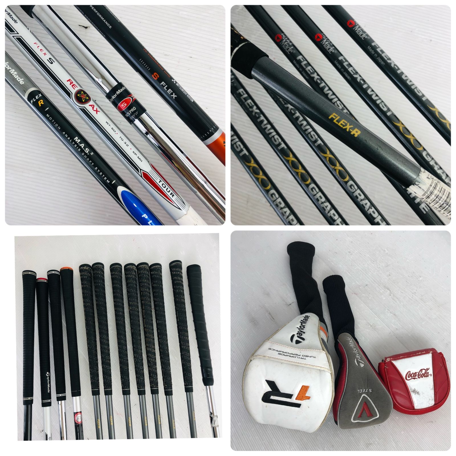 保証付】TaylorMade テーラーメイド R1 V STEEL ゴルフクラブ フル