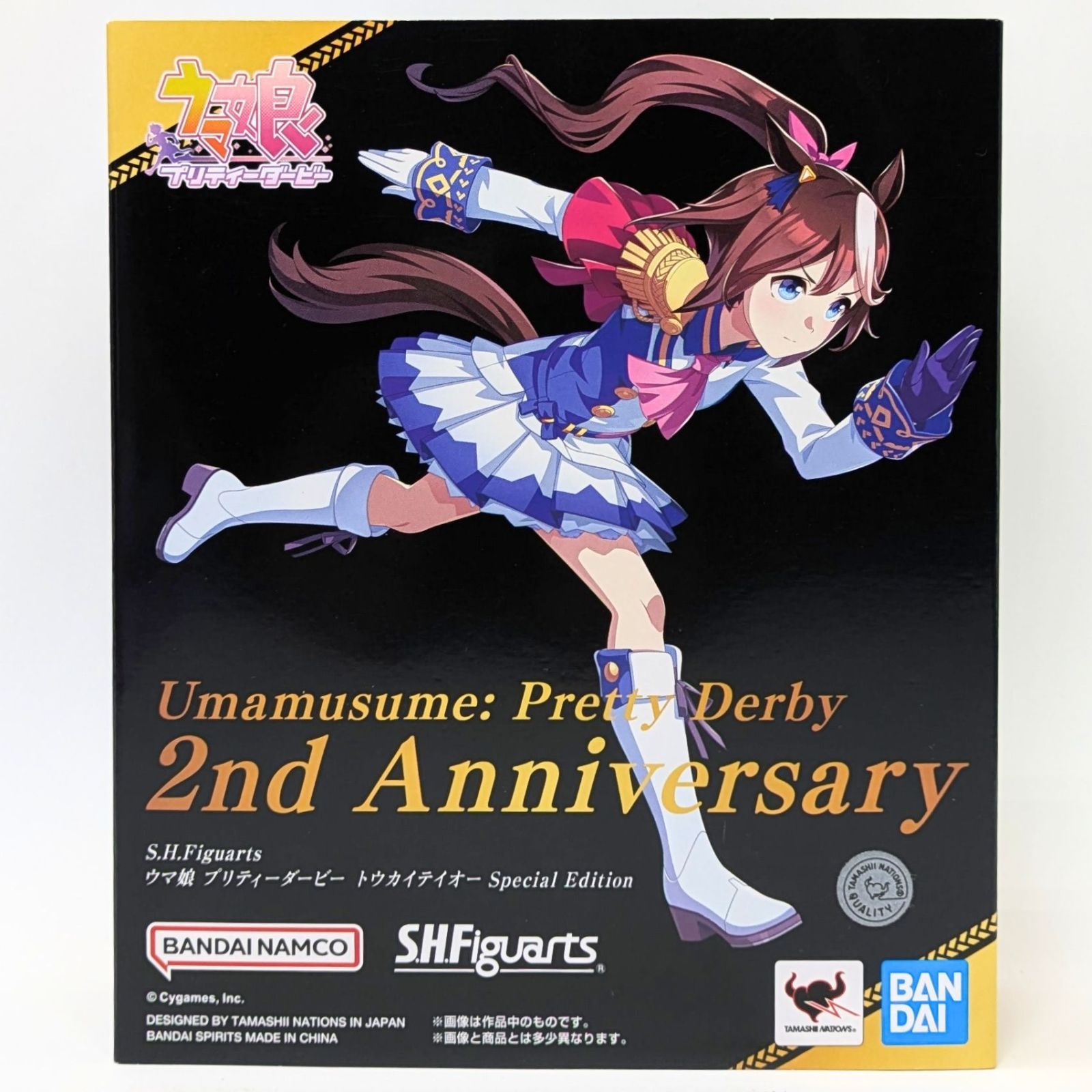 【未使用】 トウカイテイオー Special Edition S.H.Figure ウマ娘 プリティーダービー 2nd Anniversary フィギュア BANDAI Umamusume Pretty Derby Tokai Teio