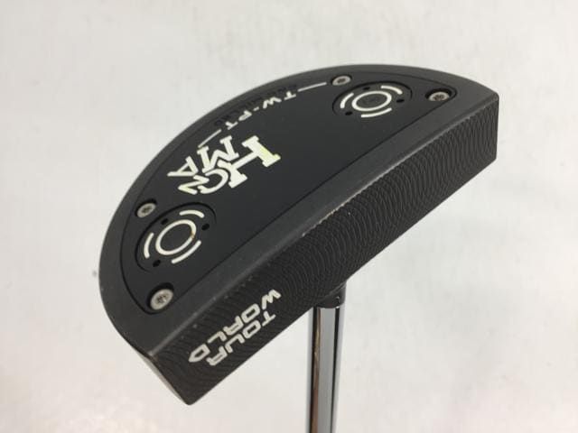 返品OK 【中古ゴルフクラブ】ホンマ TOUR WORLD (ツアーワールド) TW-PT マレット パター 2016 オリジナルスチール パター