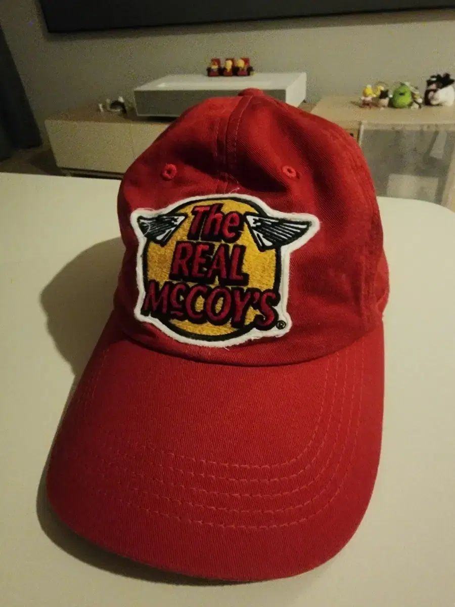 The REAL McCOY’S ザ・リアルマッコイズ ベースボールキャップ レッド