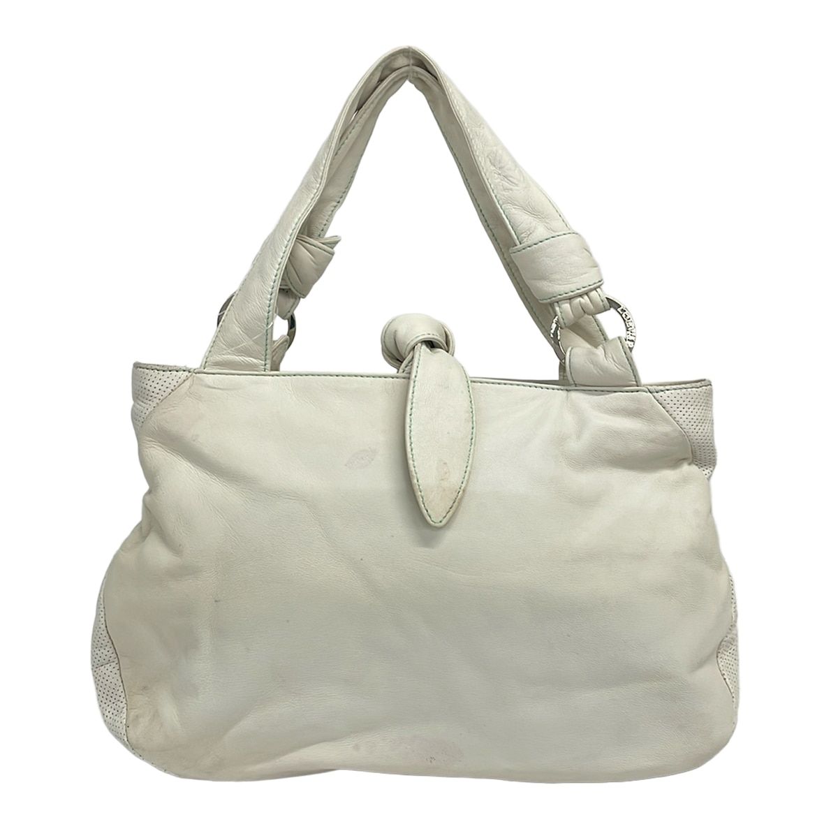 ロエベ LOEWE バッグ ハンドバッグ レザー 白 カリエ ロエベ 【公式通販】