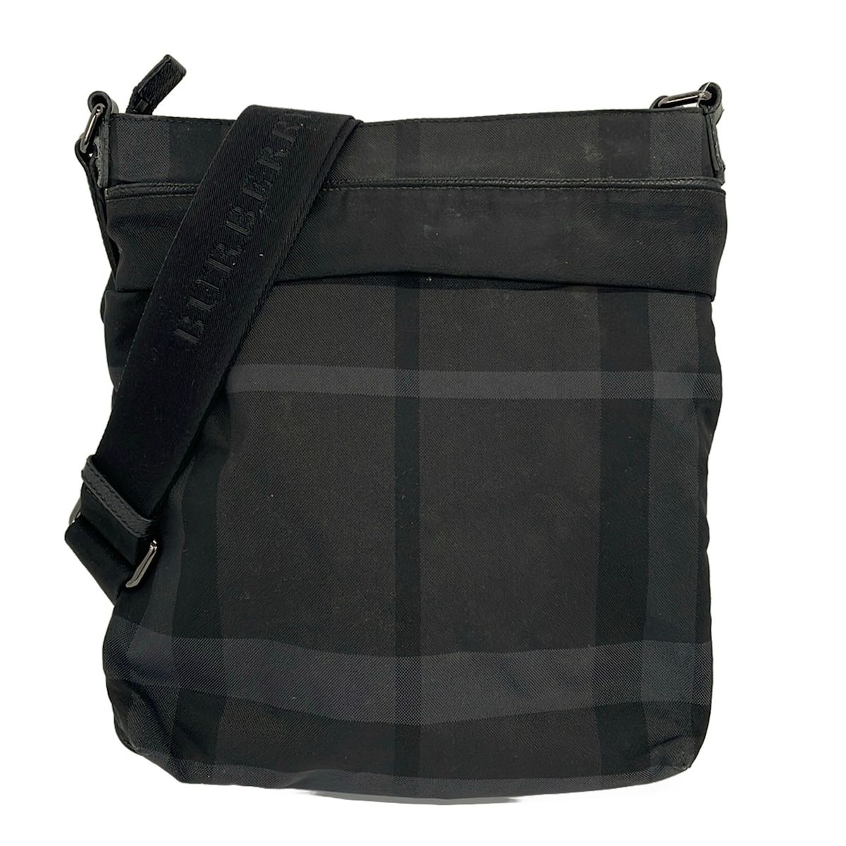 BURBERRY/Burberry(バーバリー) ショルダーバッグ - 3890801 黒 チェック柄