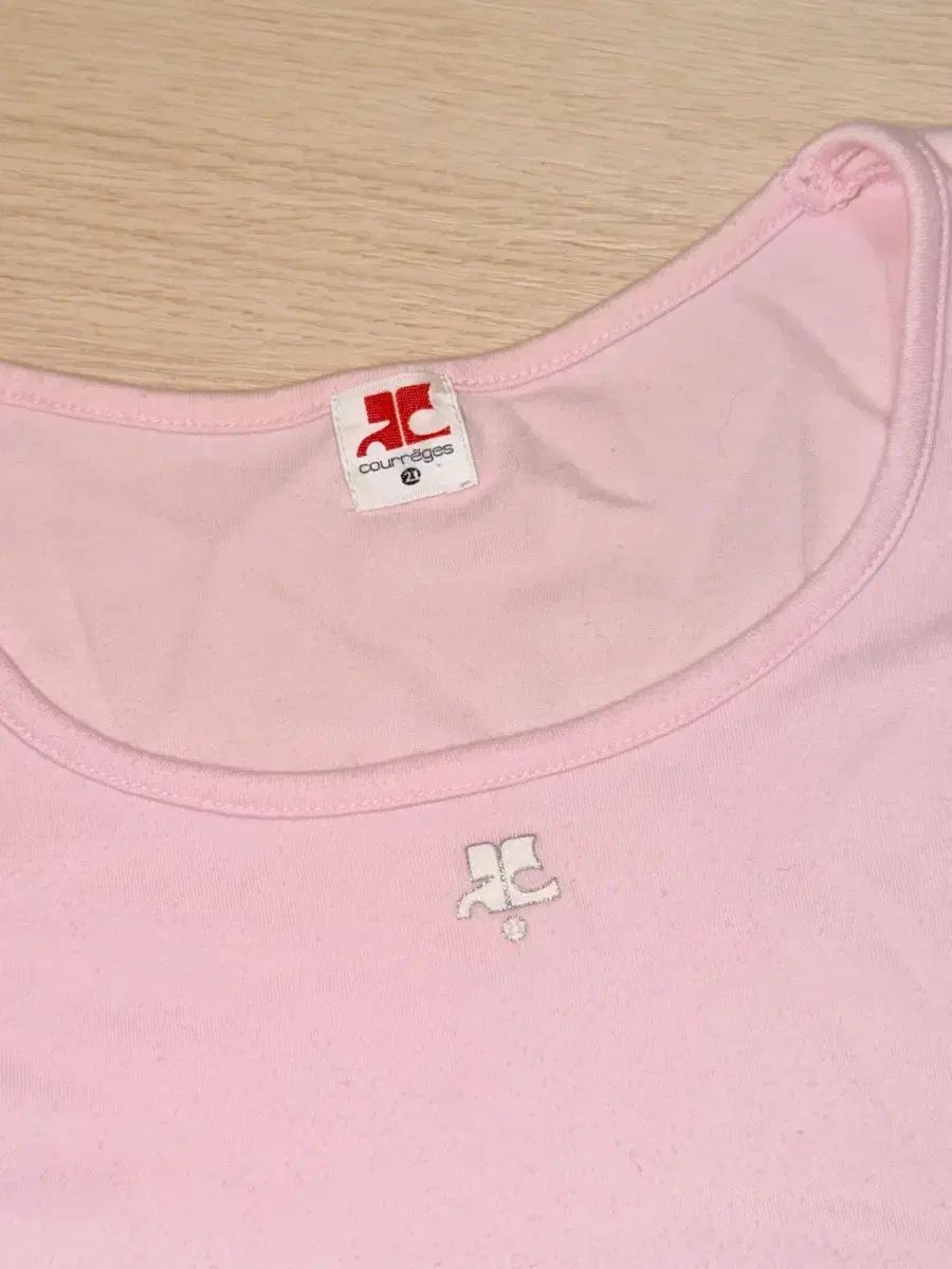 クレージュ クレージュ いちごミルク ピンク Tシャツ