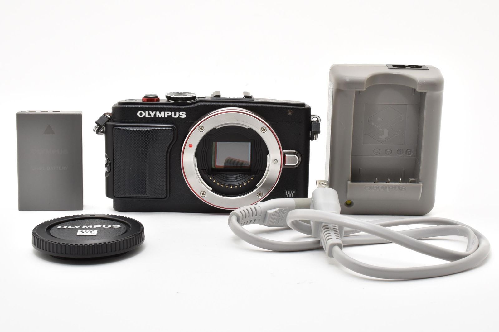 ★実用品★ 《シャッター数 4374回》OLYMPUS オリンパス PEN Lite E-PL6 ボディ #K211-7
