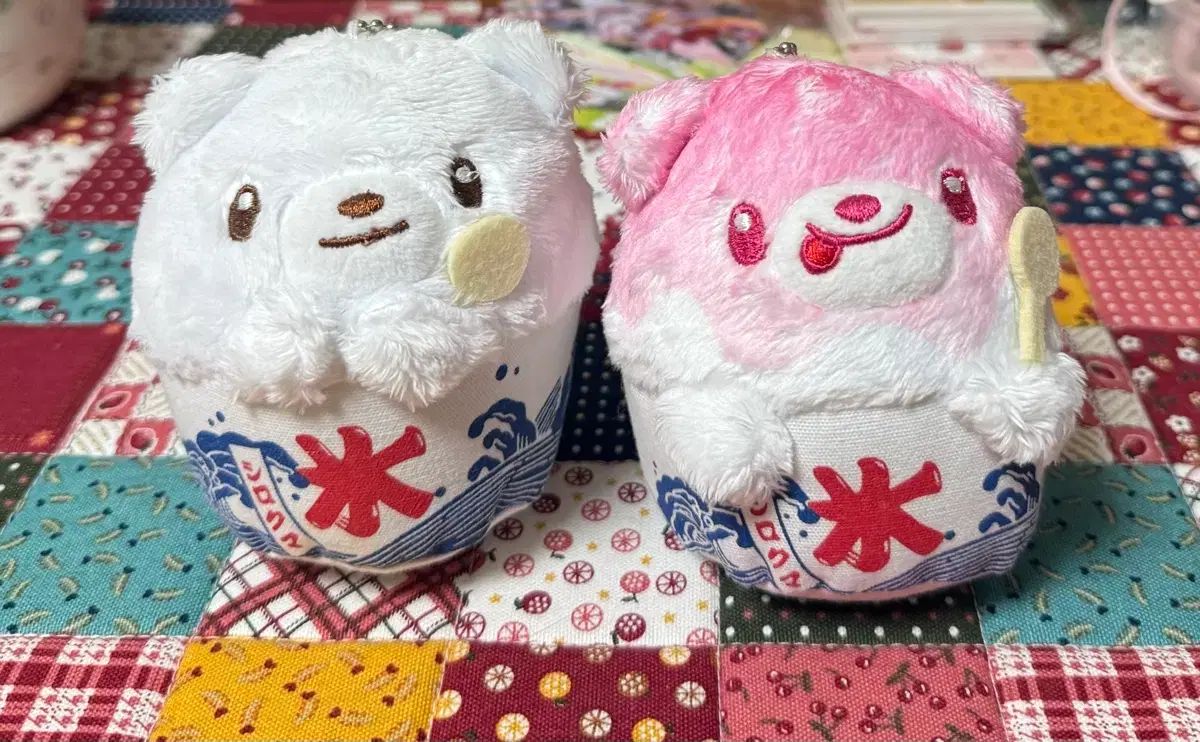 日本 빙수クマ ぬいぐるみ